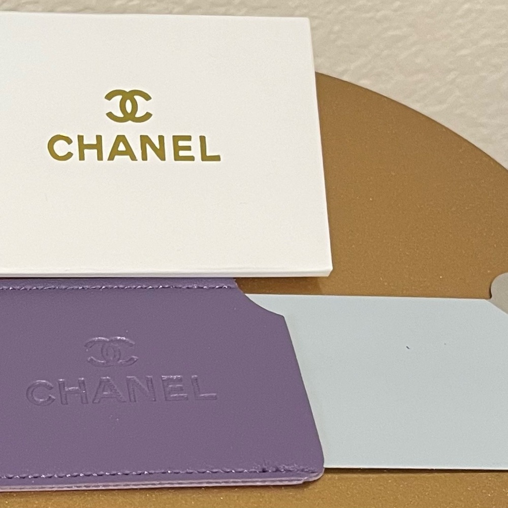 Lavender Card Holder/Mirror